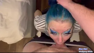 Kinky Alternative Barista Girl Satisfies The Customer With Her Mouth - POV Roleplay with Blue Starr